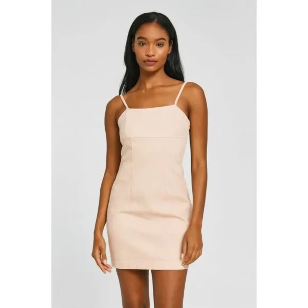 Avec Les Filles 98% Cotton Mini Jean Dress | Size 14